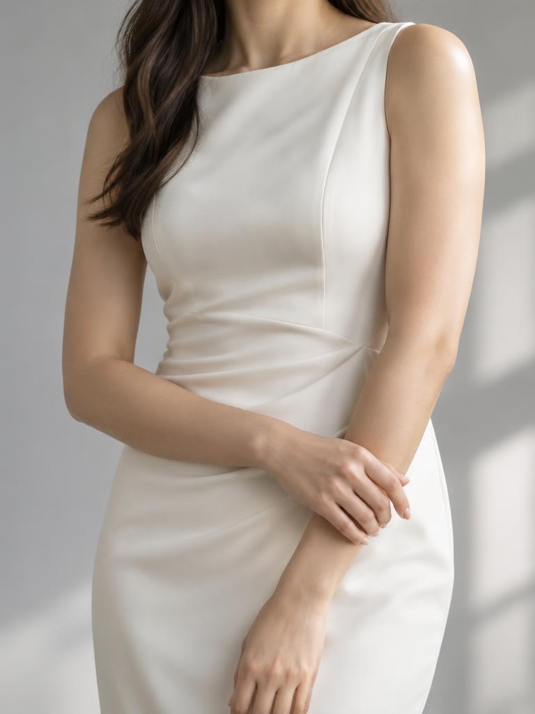 Illustrative body contouring portrait
